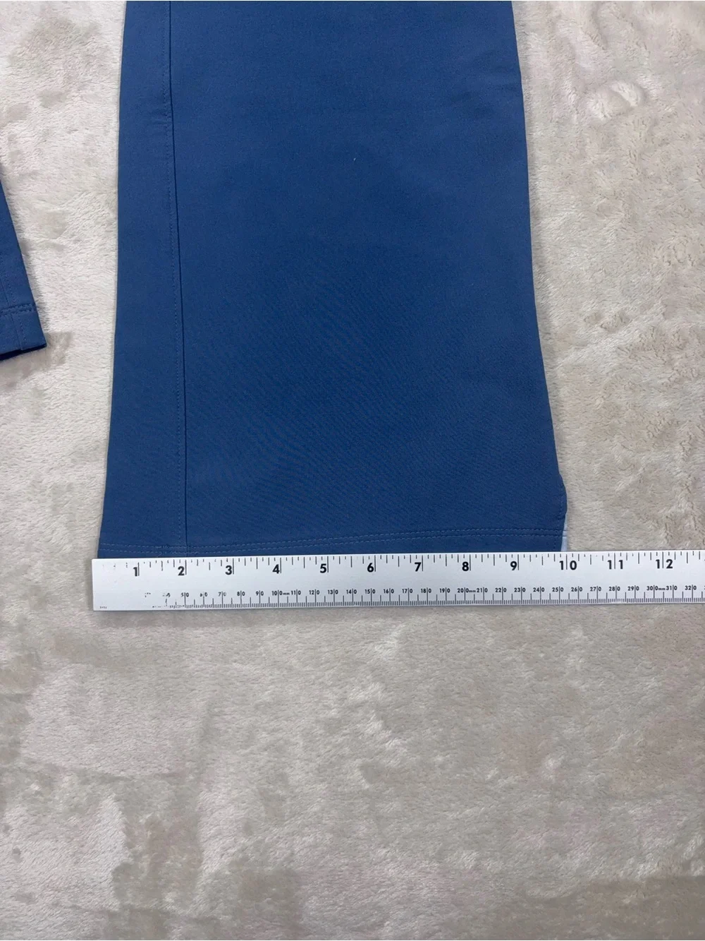 The North Face Blue Flare Pants Women 12 Stretch Zip Pocket Y2K - Picture 11 of 14